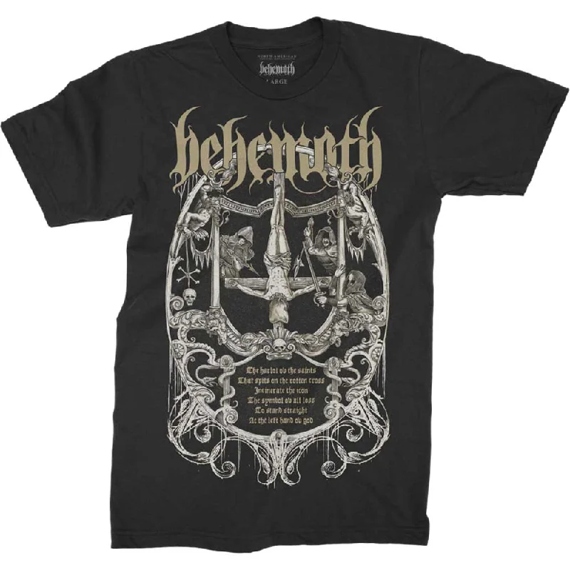 Behemoth | Official Band T-shirt | Harlot Cashmere Blend Cotton Blend Poly Blend