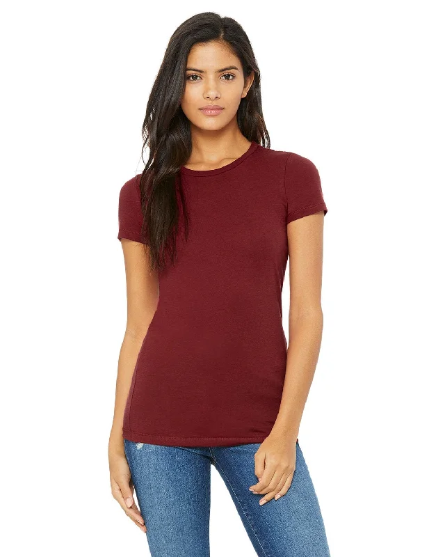 Bella+Canvas Ladies Favorite T-Shirt | Cardinal Wool Fabric Cashmere Fabric Tweed Fabric