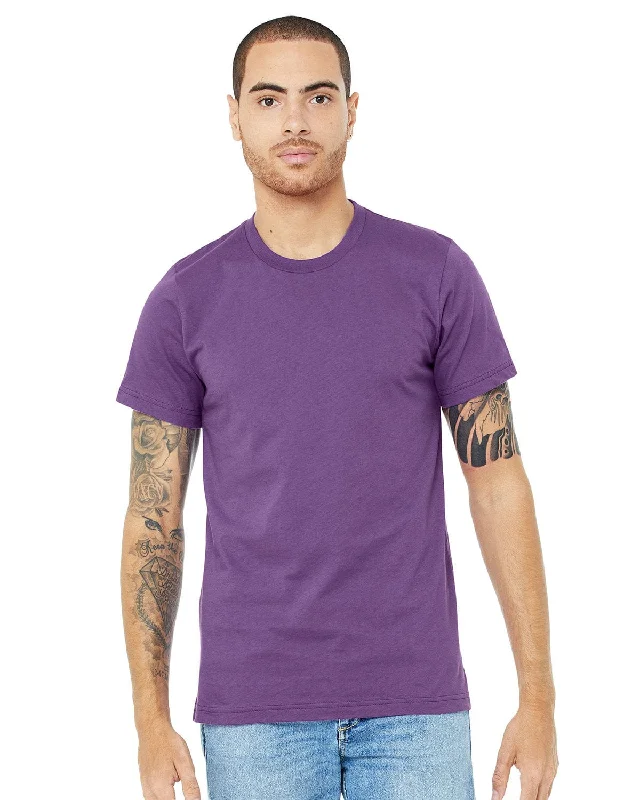 Bella+Canvas Unisex T-Shirt | Royal Purple Elegant Classic Vintage