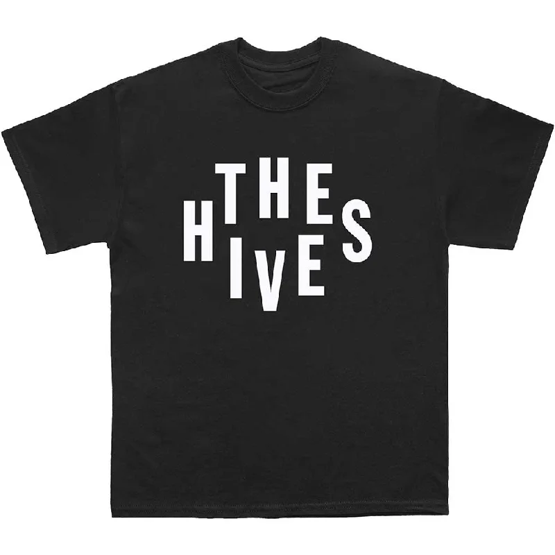 The Hives | Official Band T-shirt | Stacked Logo Chenille Blend Fleece Blend Nylon Blend