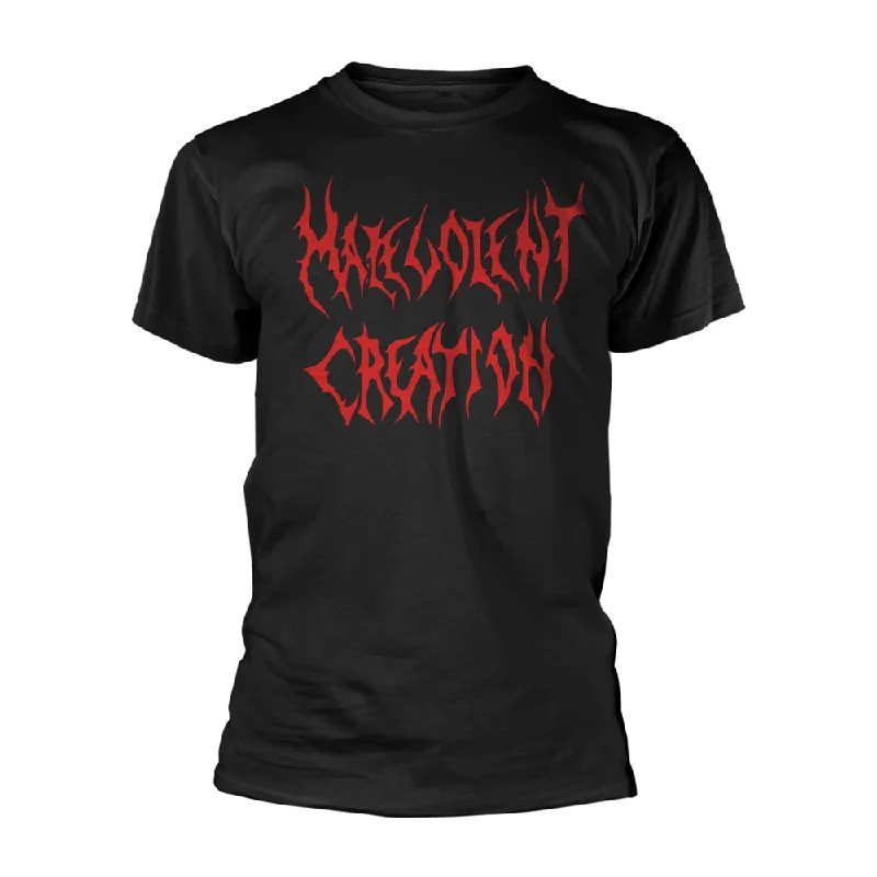 Malevolent Creation | Official Band T-shirt | Logo Seamless Knitted Crochet