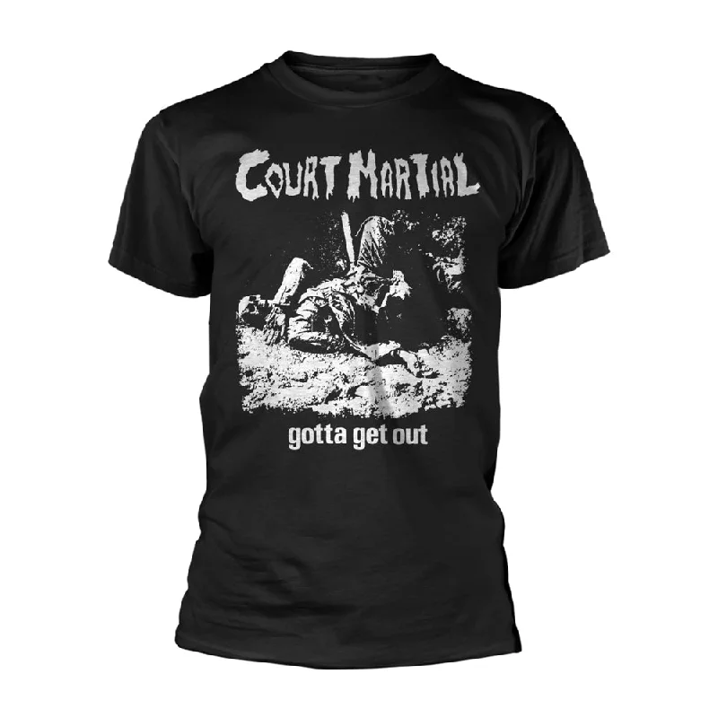 Court Martial | Official Band T-shirt | Get Out Casual Formal Business