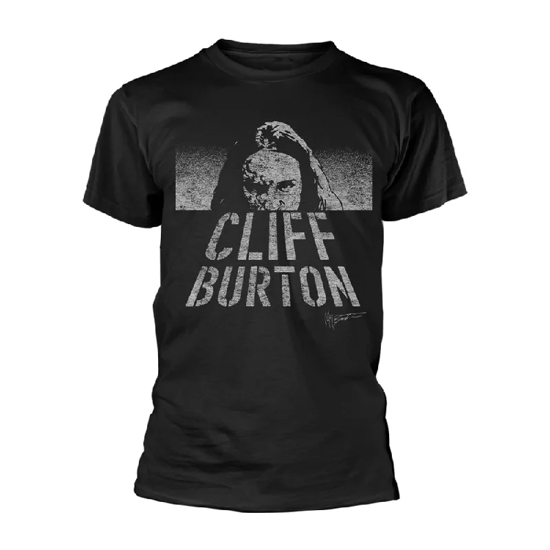 Metallica | Official Band T-shirt | Cliff Burton - DOTD Iron Safe Non-Iron Wrinkle Free