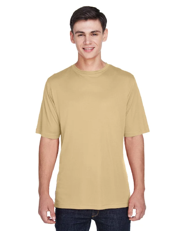 Team 365 Mens Zone Performance T-Shirt | Sport Vegas Gold Fashionable Trendy Casual