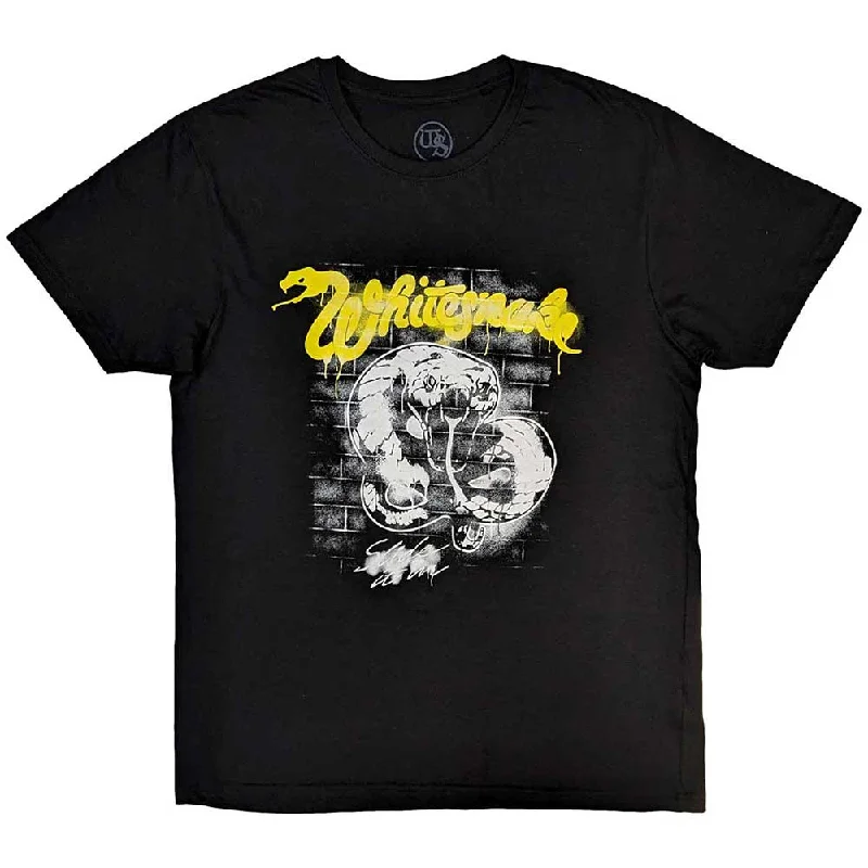 Whitesnake | Official Band T-Shirt | Graffiti Sequined Glittery Shiny