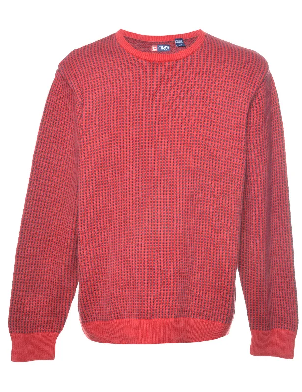 Chaps Jumper - L Soft Cozy Warm