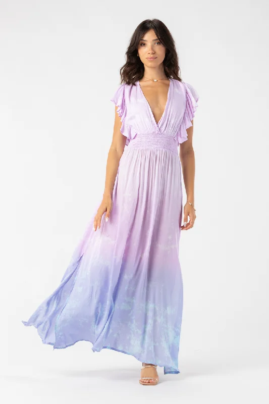 Dahlia Maxi Dress Elegant Maxi Dress with Ruffles