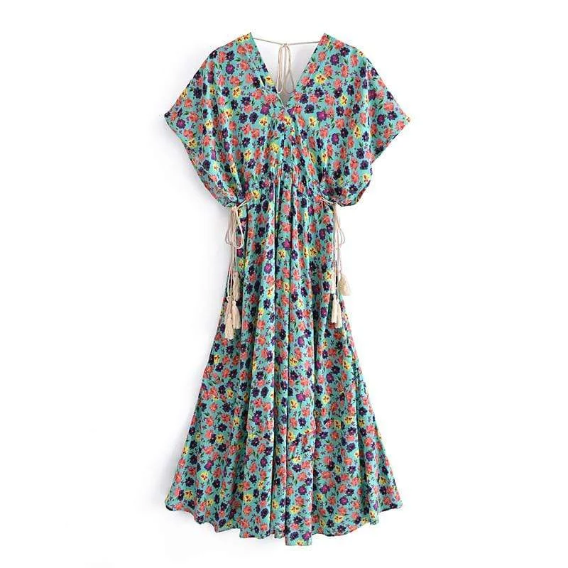 Evita Maxi Dress Trendy Printed Maxi Dress