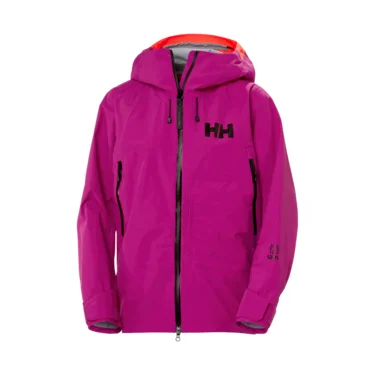 Helly Hansen W SOGN Shell Jacket One-Shoulder Jacket Off-the-Shoulder Jacket Asymmetrical Jacket