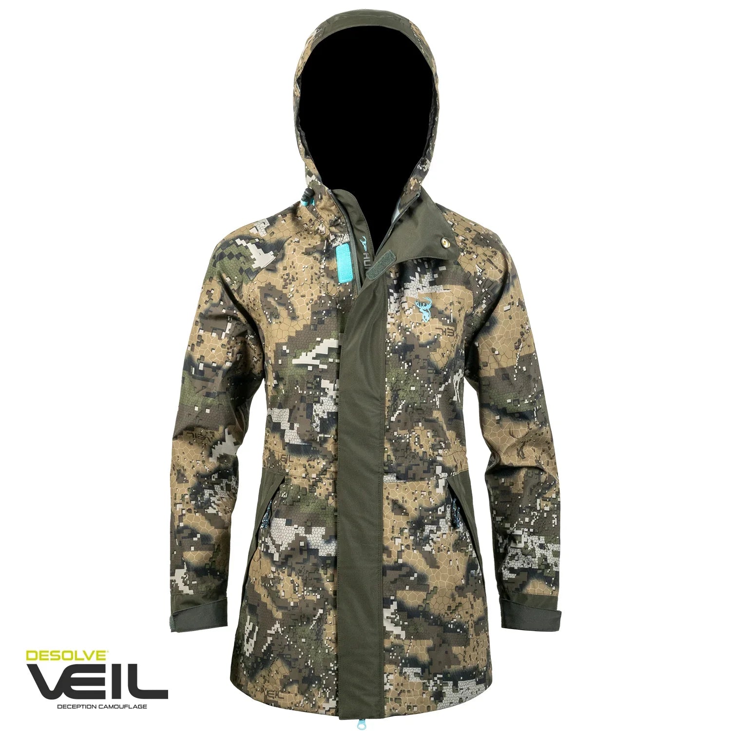 Hunters Element Womens Storm Jacket - Desolve Veil Chenille Jacket Brocade Jacket Lace Jacket