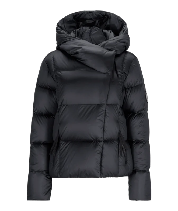 Calypso Down Jacket Welt Pockets Slit Pockets Flap Pockets