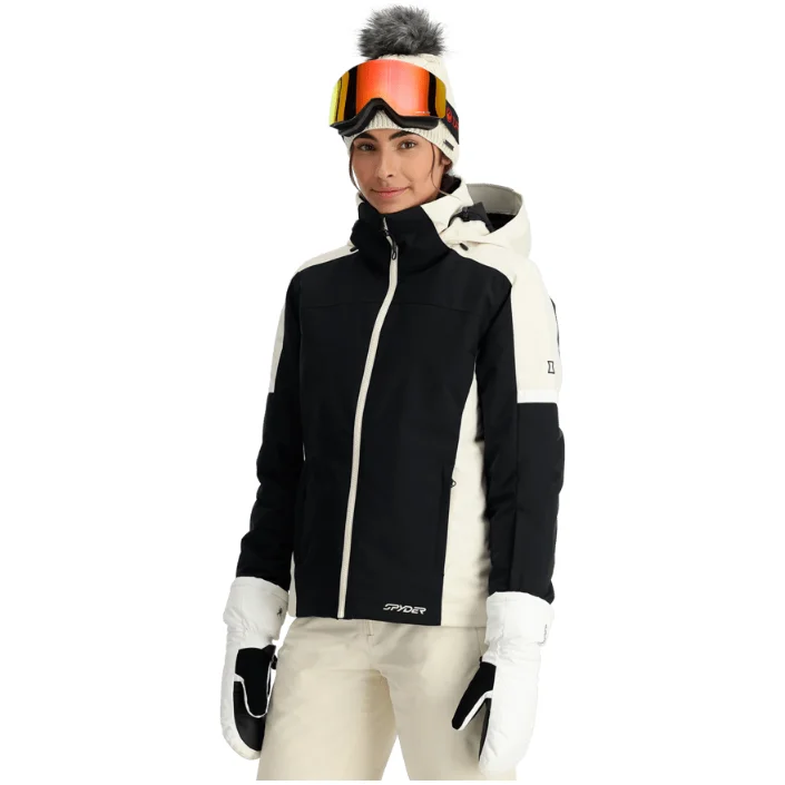 Spyder W Andorra Jacket One-Shoulder Jacket Off-the-Shoulder Jacket Asymmetrical Jacket