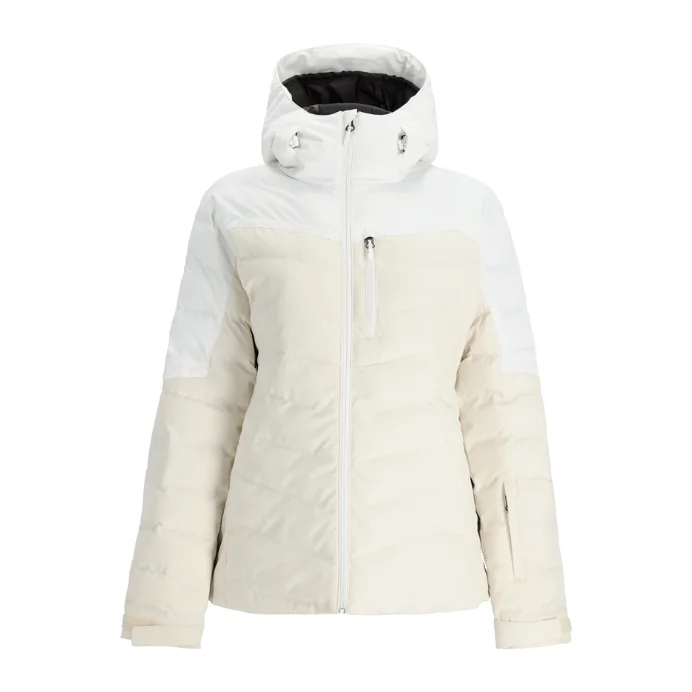 Spyder W Brisk Synthetic Down Jacket A-Line Jacket Boat Neck Shawl Collar