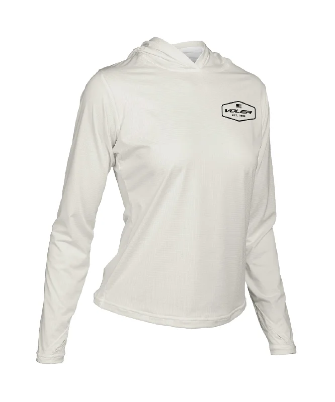 W. ENDURANCE AIR SUN HOODIE - VOLER EST 1986 Hoodie with V-Neck Classic Versatile