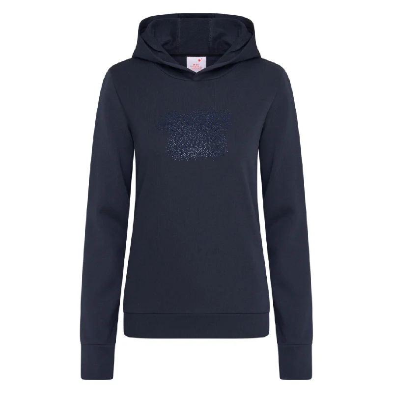 Imperial Riding Ladies Sandy Hoody Hoodie with Button Placket Classic Preppy