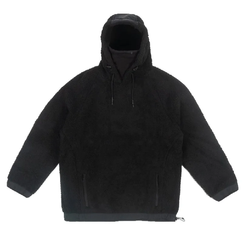 Ops Sherpa Hoodie Hoodie with Hem Detail Decorative Unique