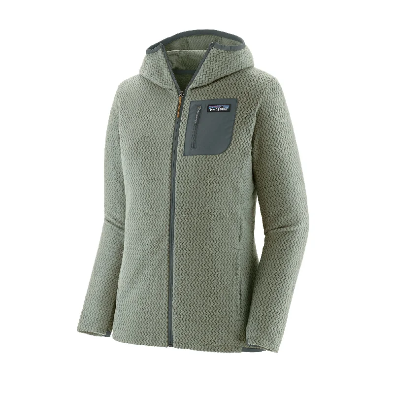 Women's R1® Air Full-Zip Hoody Hoodie with Hem Detail Decorative Unique