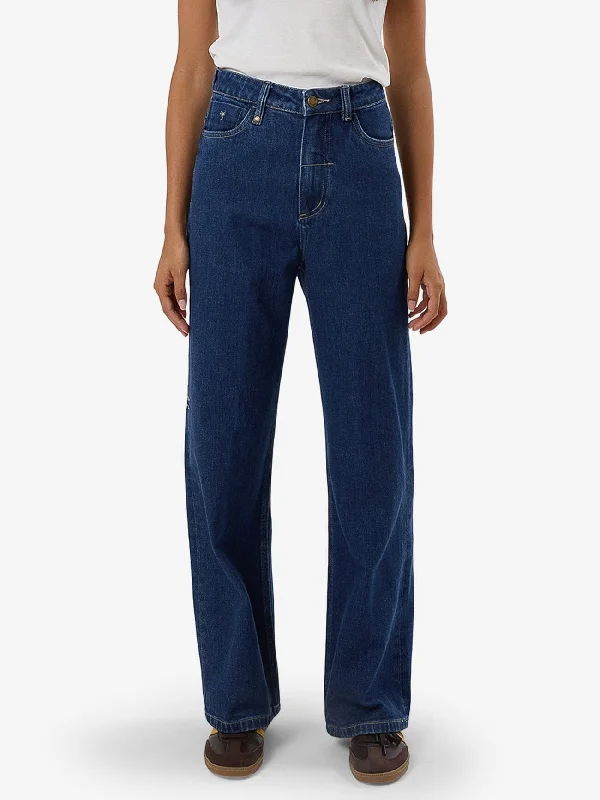 Cherry Stretch Jean - Union Blue Trendy Bootcut High-Waisted Jeans