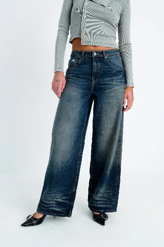 Eternal Slim Sweeper Jean Stylish Acid-Wash Jeans