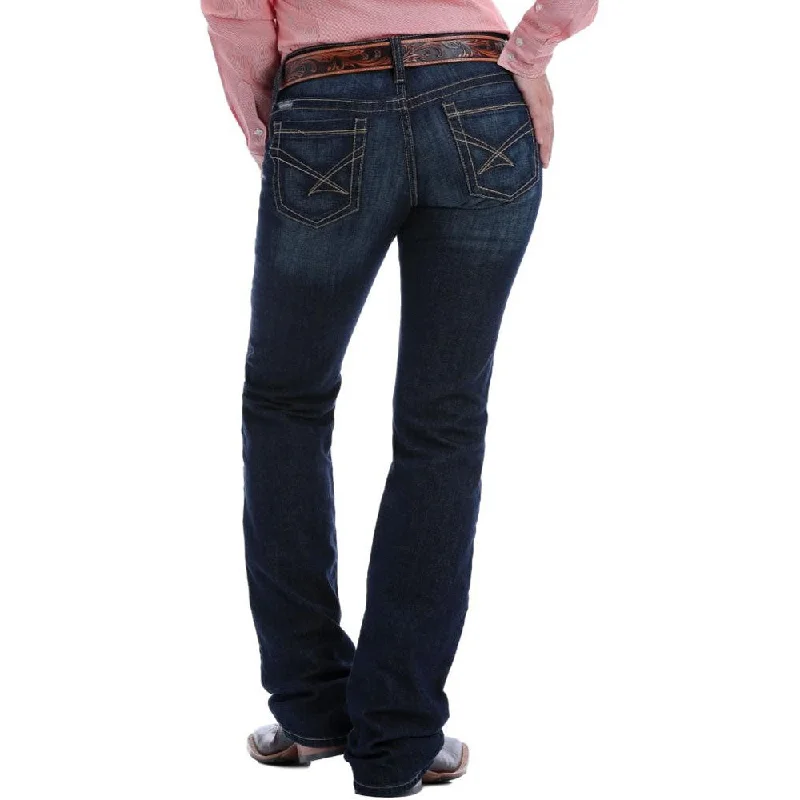 MJ82352071 Cinch Women's Relaxed Fit Jean ADA Stylish Stone-Wash Denim Jeans