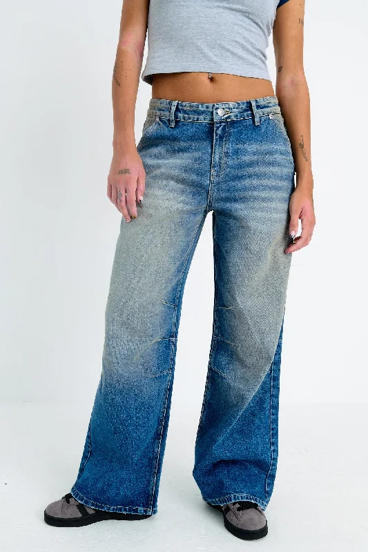 Satellite Release Jean Chic Rip-Detail High-Waist Jeans