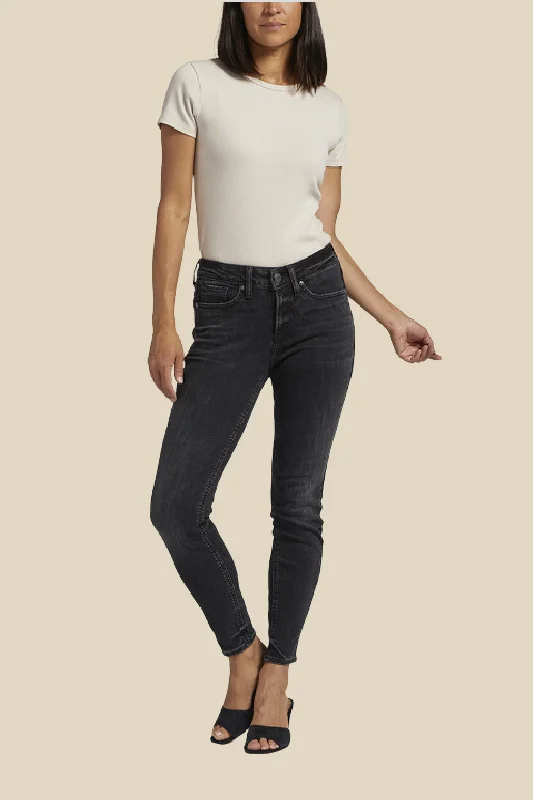 Suki Skinny Jean Trendy Low-Rise Bootcut Jeans