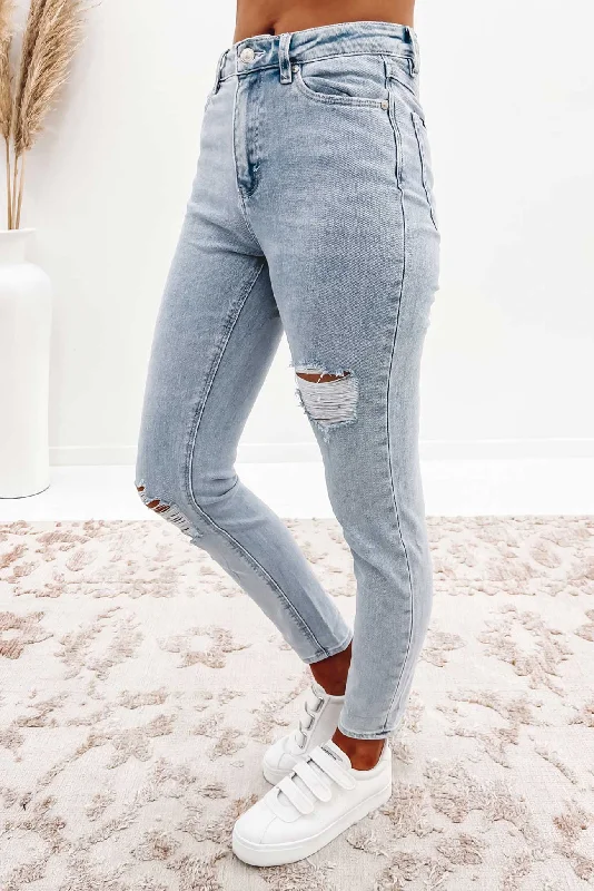 The Mid Skinny Jean Acid Affection Trash Trendy Wide-Leg High-Waist Denim