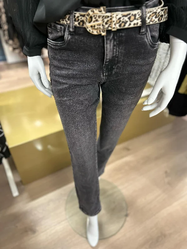 TOXIK MOM JEAN BLACK Cozy Relaxed Fit Jeans