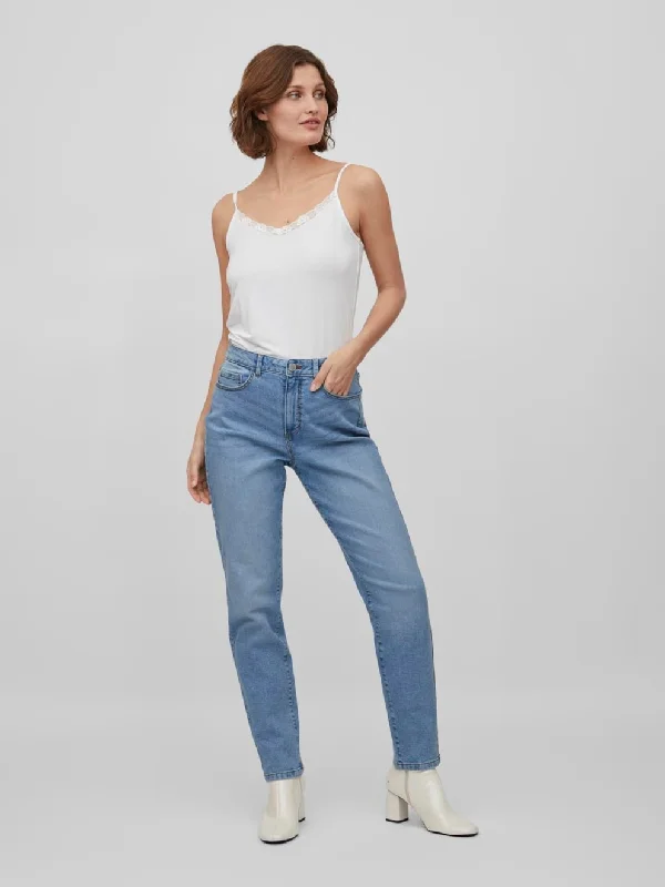 VI-NAOMI MOM JEAN Stylish High-Waisted Denim